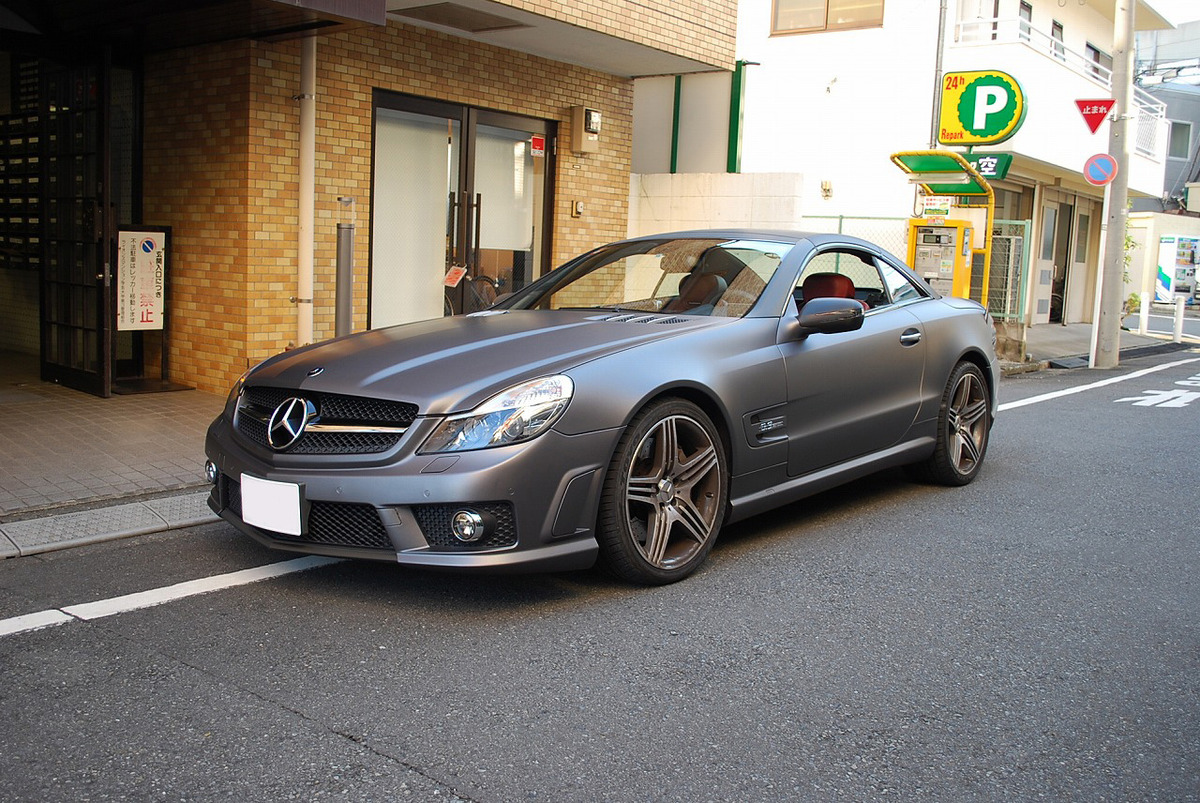 AMG SL63 R230 | 東京のカーラッピング｜カー・ボディラッピングのHACへ