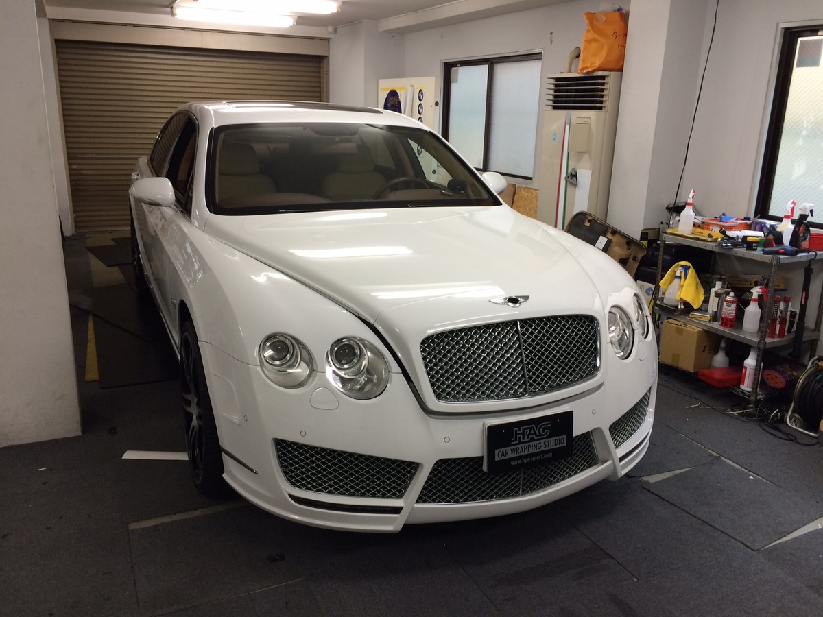 BENTLEY Flyingspur | 東京のカーラッピング｜カー・ボディラッピングのHACへ