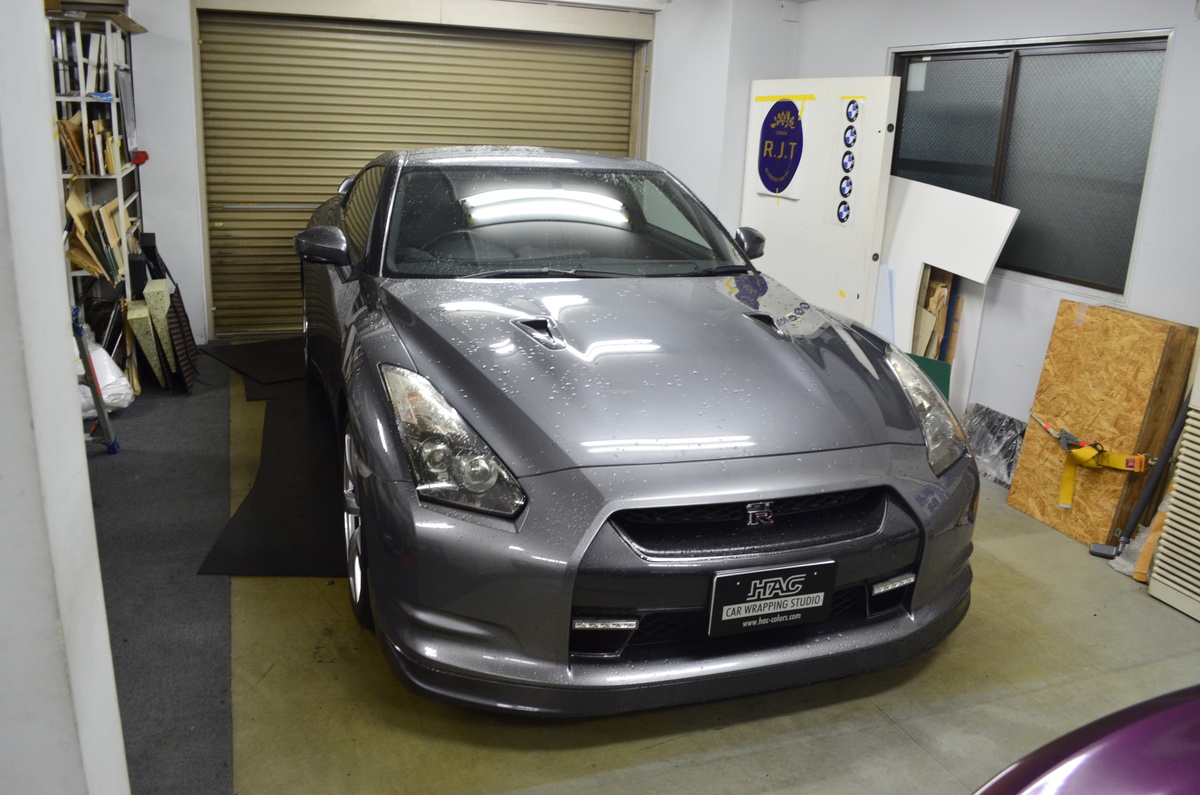 Nissan R35 Gt R 東京のカーラッピング カー ボディラッピングのｈａｃへ