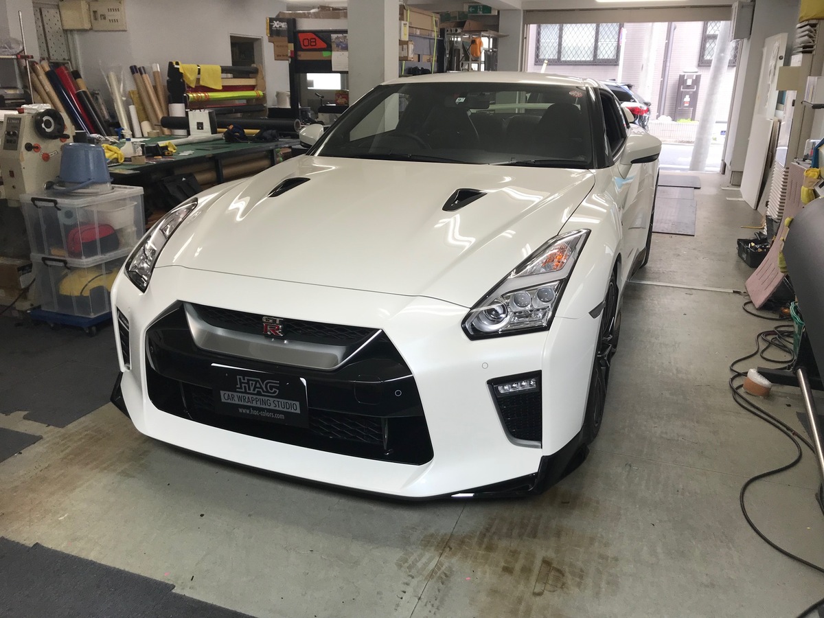 Nissan R35 Gtr 東京のカーラッピング カー ボディラッピングのｈａｃへ