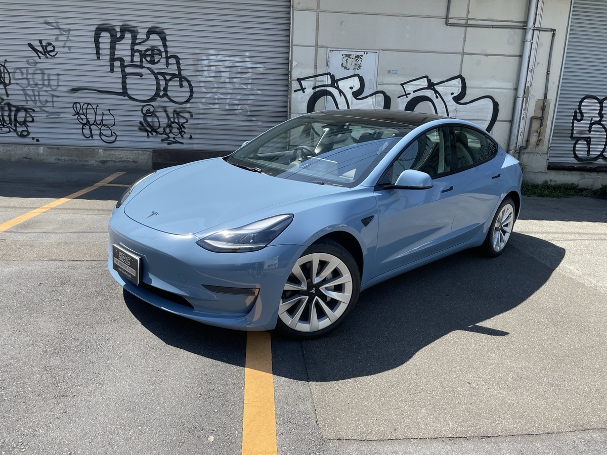 Tesla Model3 | 東京のカーラッピング｜カー・ボディラッピングのＨＡＣへ